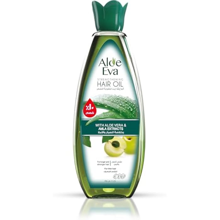 Eva Aloe Eva Strengthening Hair Oil With Aloe Vera & Amla Extract 85 Ml